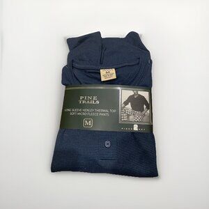 NWT PINE TRAILS MENS 2 piece pajama set size M